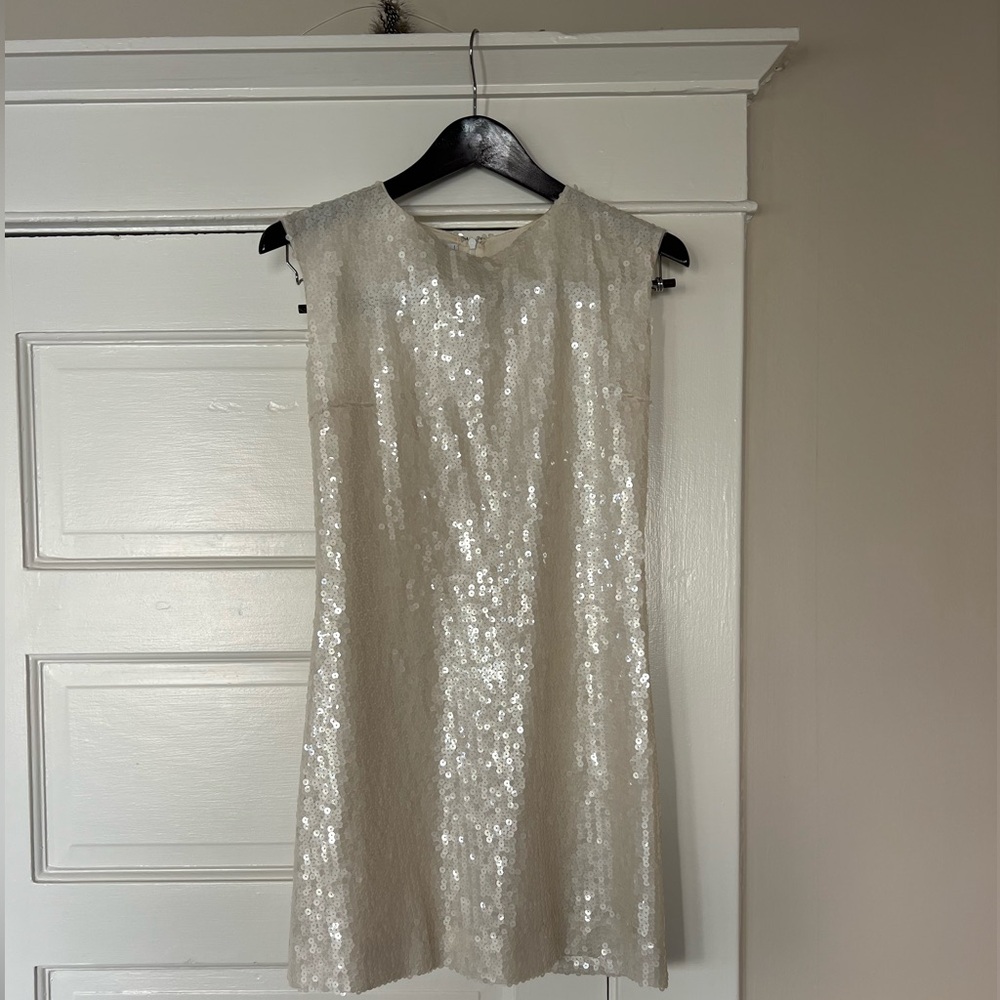 Vintage Chanel Sequin Shift Dress